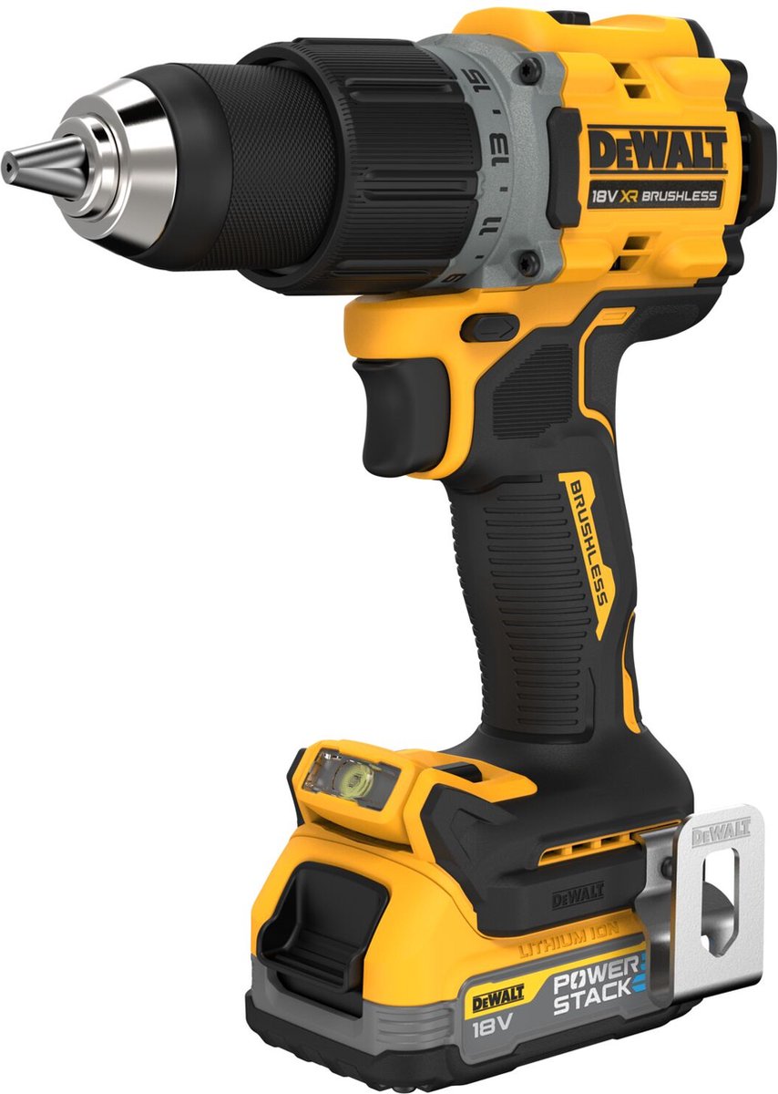 Dewalt dcd800n 18v xr brushless boorschroefmachine – 90nm – compact – body