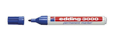 Edding permanent marker 3000 (blauw)