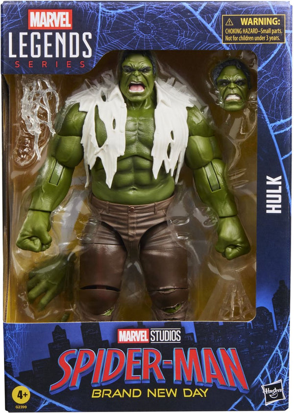 Hasbro marvel legends series - spider-man brand new day - hulk - actiefiguur 15cm