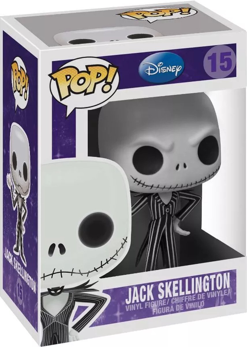 Funko pop disney: the nightmare before christmas - jack skellington pop