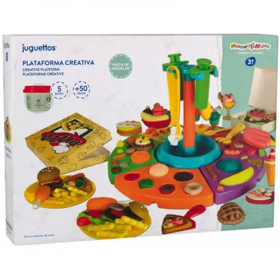 Playgo grote deegset met handige vormenset.