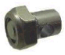 Bofix spatbordoogklembout verchroomd voor bleumels spatbord (12 stuks)