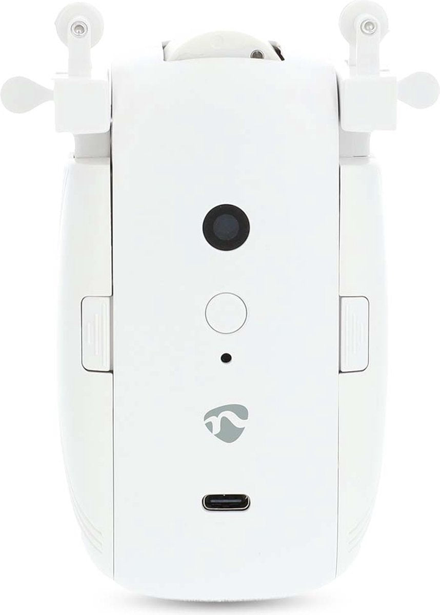 Nedis smartlife gordijnrobot – voor u-rail – bluetooth – 4000mah – wit