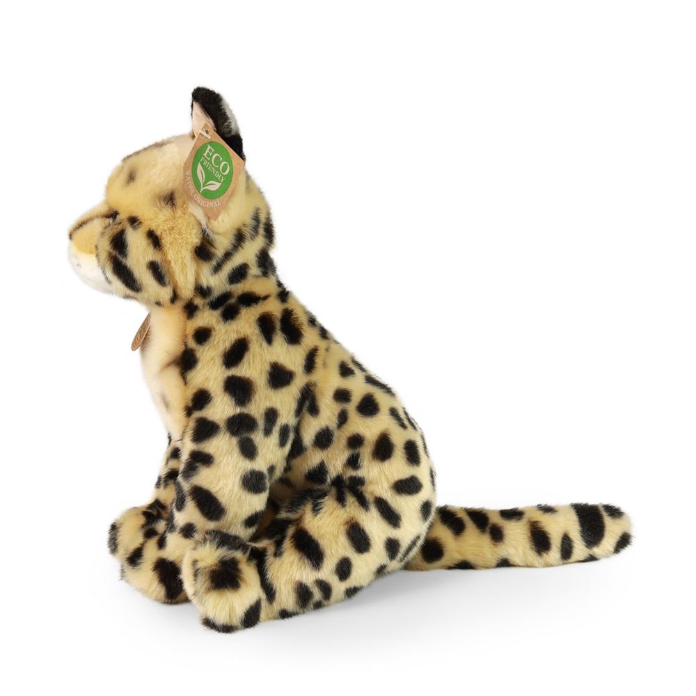 Pluche serval 30 cm eco-vriendelijk