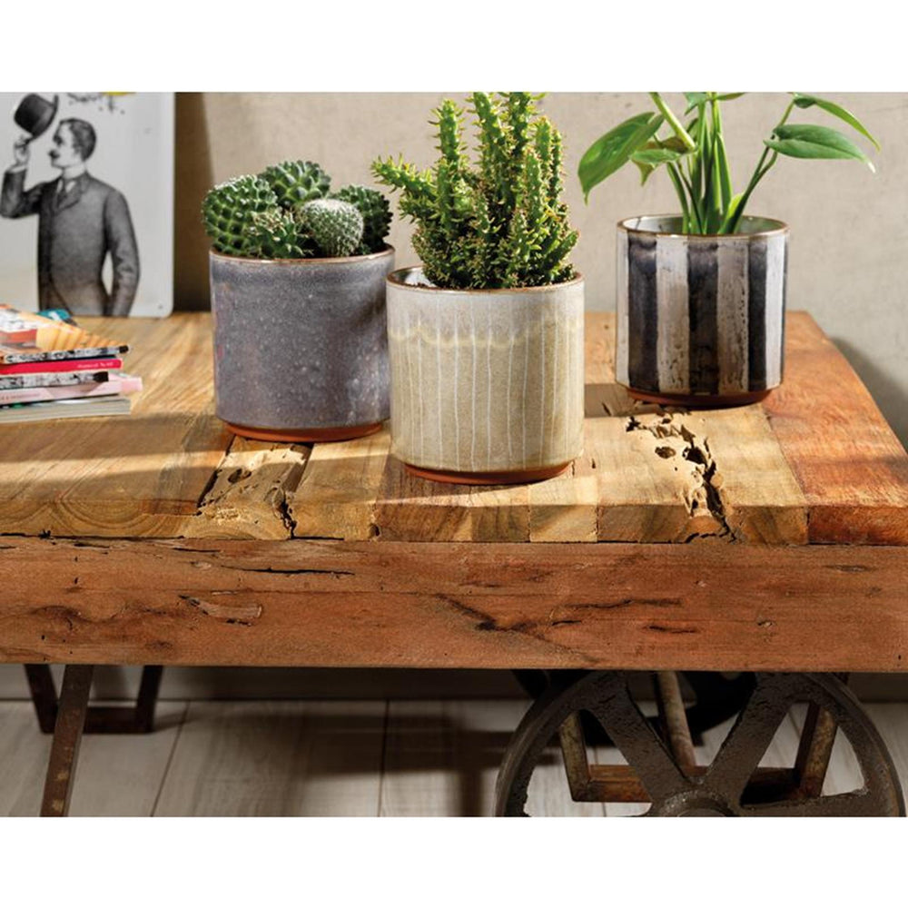 Decoris bloempot terracotta ø13x12.5cm naturel kleuren