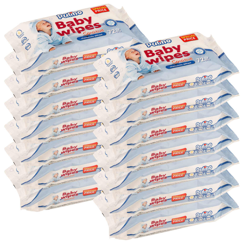 VidaXL Babydoekjes 14 pak 1008 doekjes