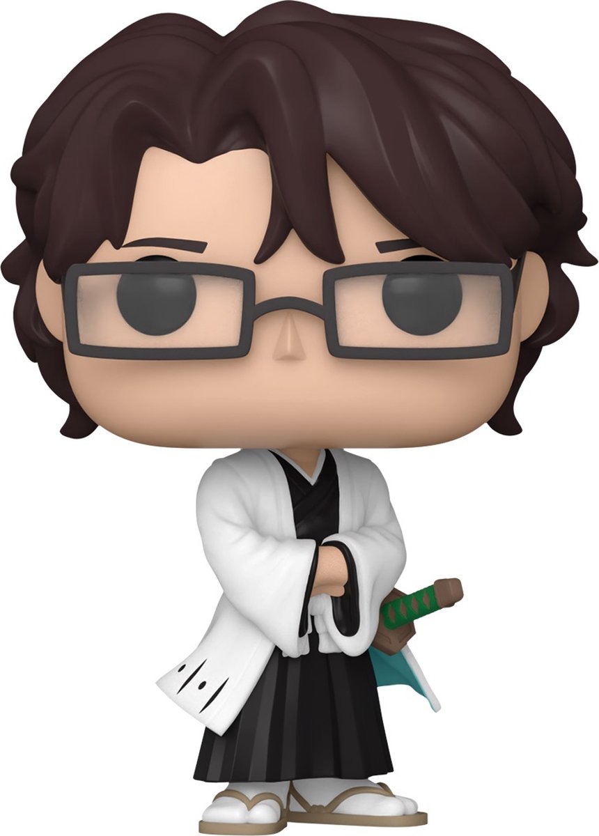 Funko bleach sosuke aizen vinyl figur 1697 pop! meerkleurig pvc - anime, fan merch, tv-series