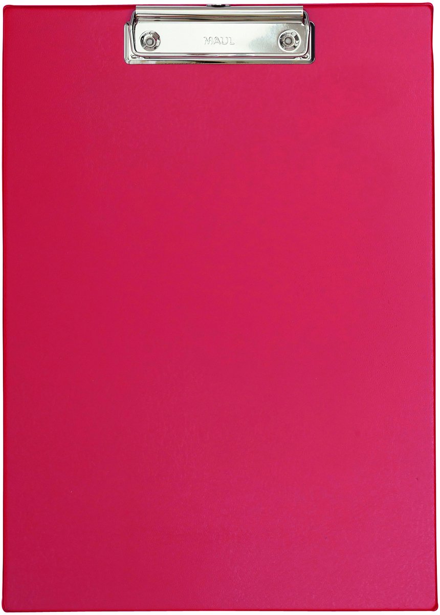 Maul klembord a4 staand pvc rood | 12 stuks