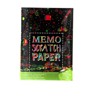 Memopapier kras a4 50 vel+2 pennen