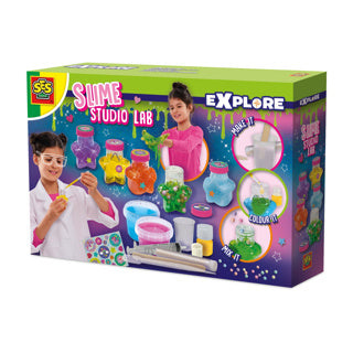 Ses creative - explore - science slime lab - experimenteer met slijm - maak je eigen slime creaties – slijm maken