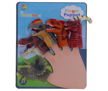 Vingerpoppen dino