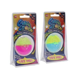 Magische vloeibare lava spinners assortiment
