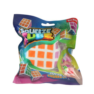 Toi-toys fun knijpkubus magische puzzel 6cm