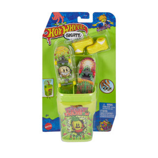 Hot wheels skate smaak container 2-pack assortiment