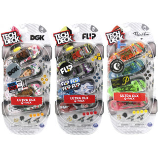 Tech Deck Tech Deck Ultra DLX toetsborden 4-pack
