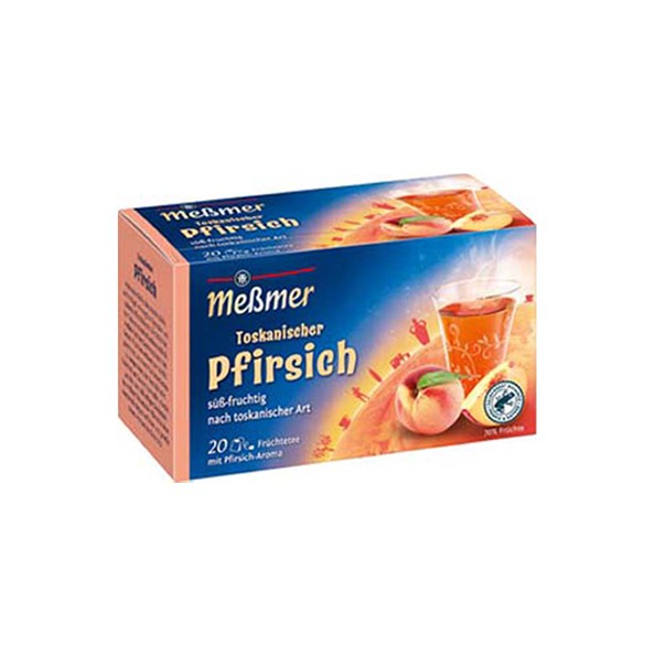 Messmer toskanischer pfirsich 20x 2.50gr (10 stuks)