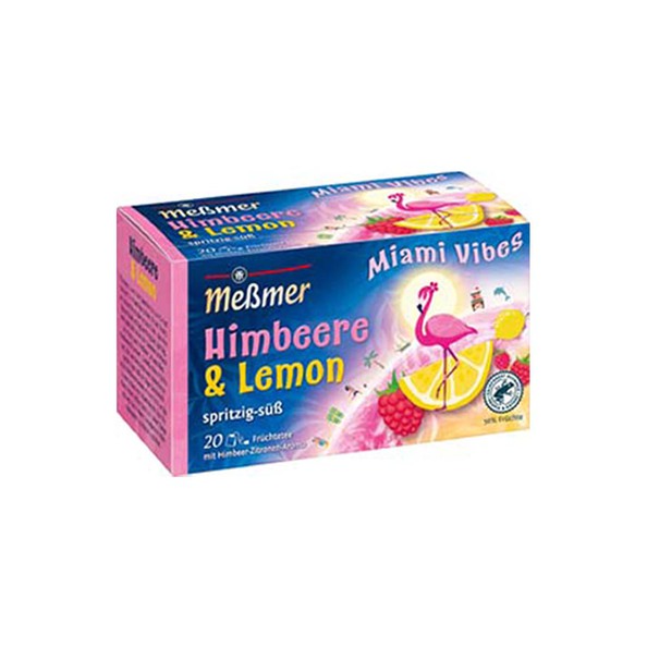 Messmer himbeere lemon miami vibes 20x 2.50gr (10 stuks)