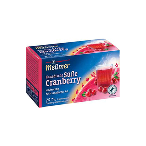 Messmer kanadische susse cranberry 20x 2.25gr (10 stuks)