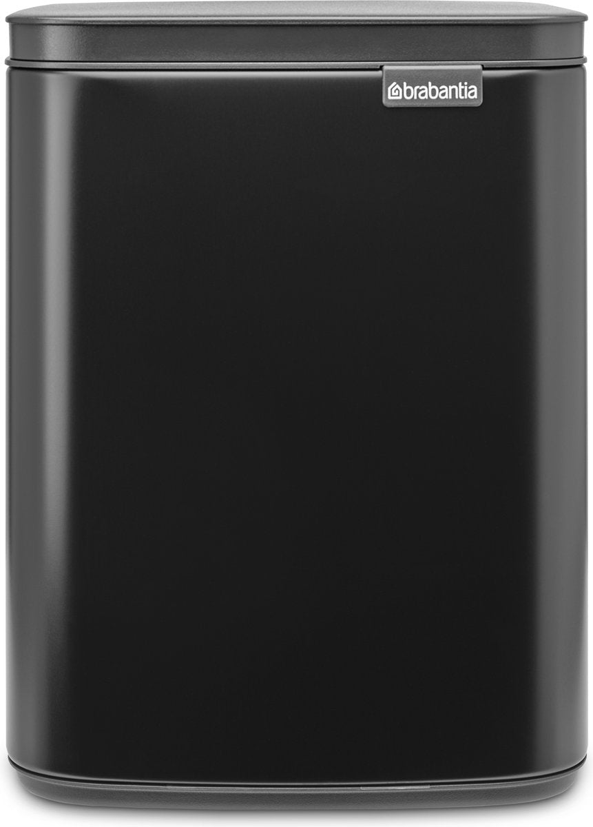 Brabantia afvalemmer, 7l - matzwart