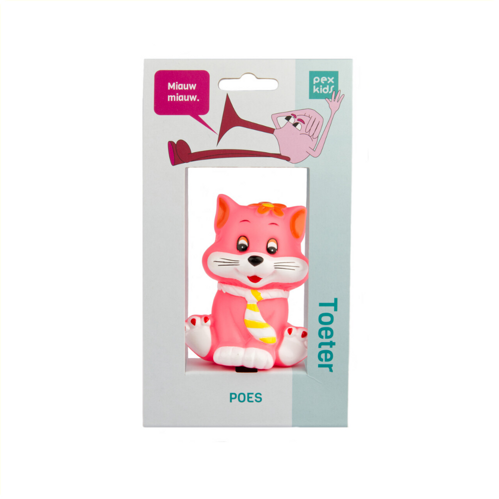 Fietshoorn pexkids kitten - roze