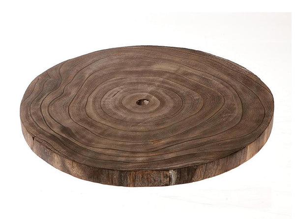 Hbx natural living basic houten schijf ø25-27cm