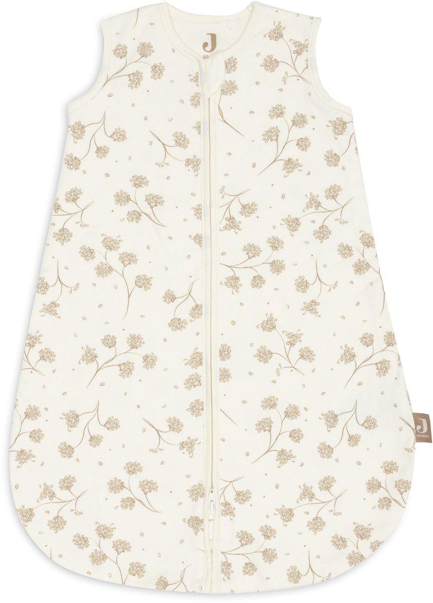 Jollein newborn slaapzak baby mouwloos 60cm - jersey - leafy dreams