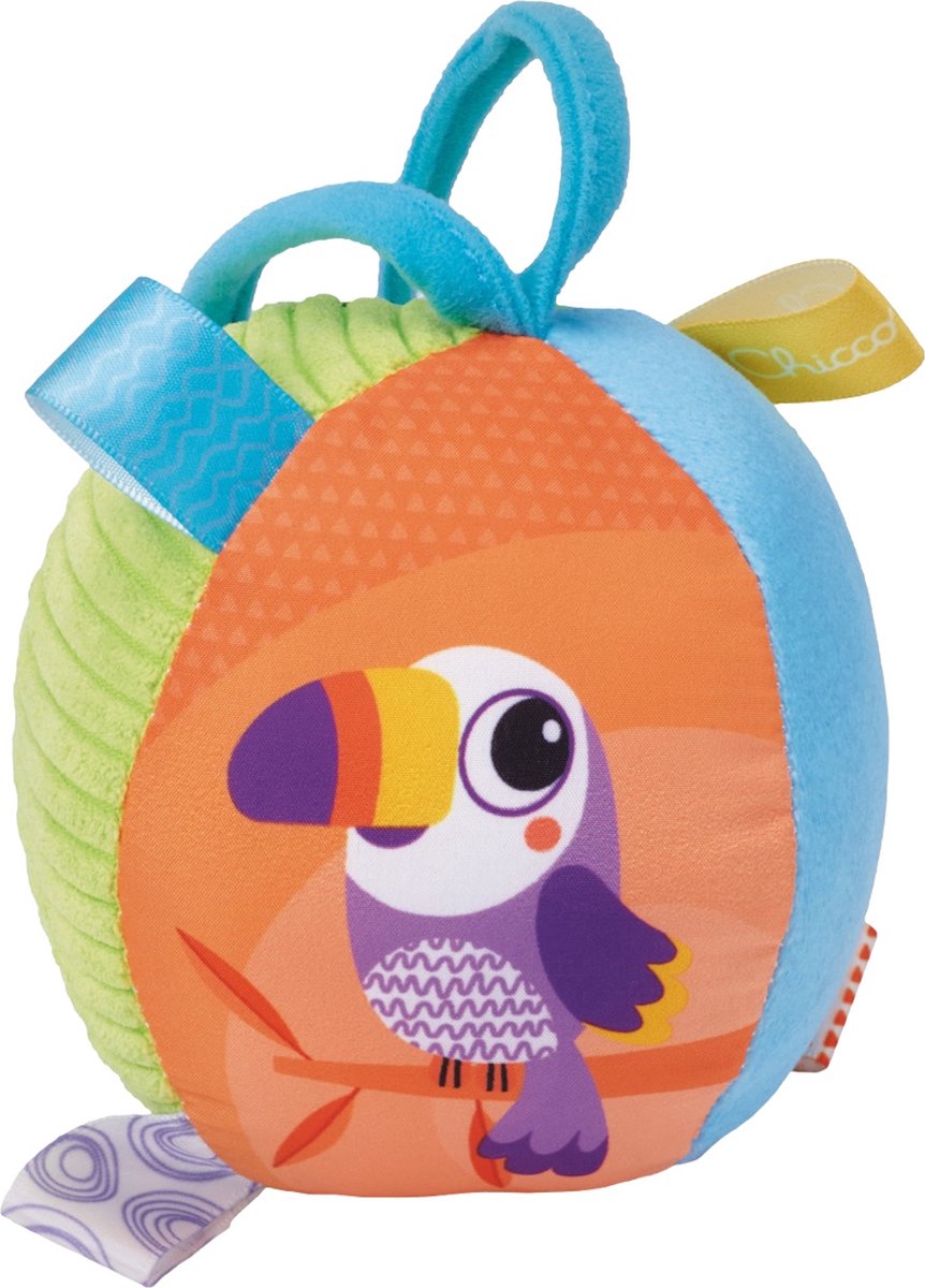 Chicco sensory dieren speelbal buggyspeeltje 11565000000