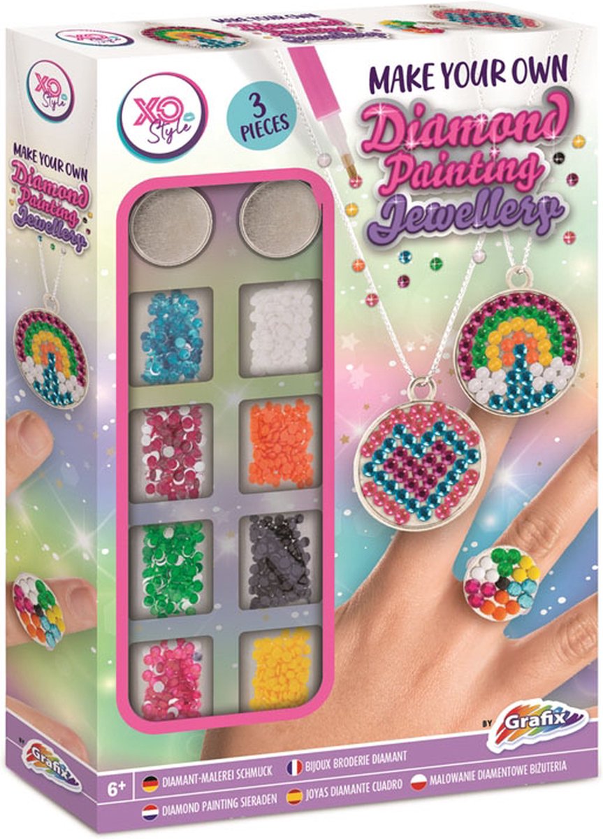 Grafix maakt je eigen diamantschilderij sieraden