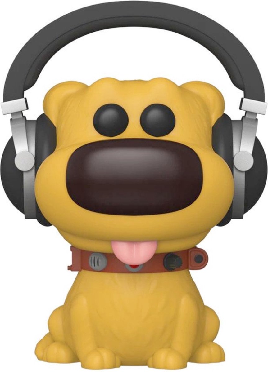 Funko up verzamelfiguur disney dug days pop! dug with headphones 9 cm multicolours