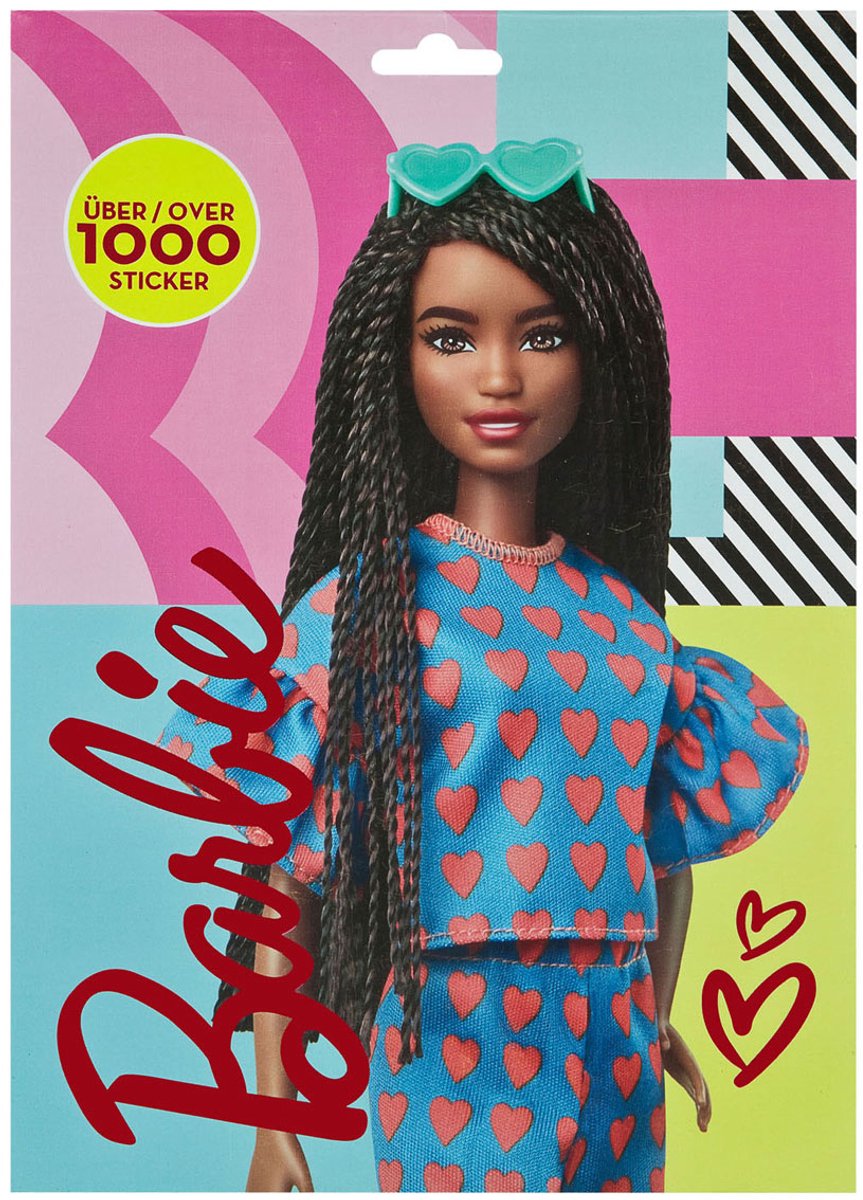 Undercover mega stickerboek barbie