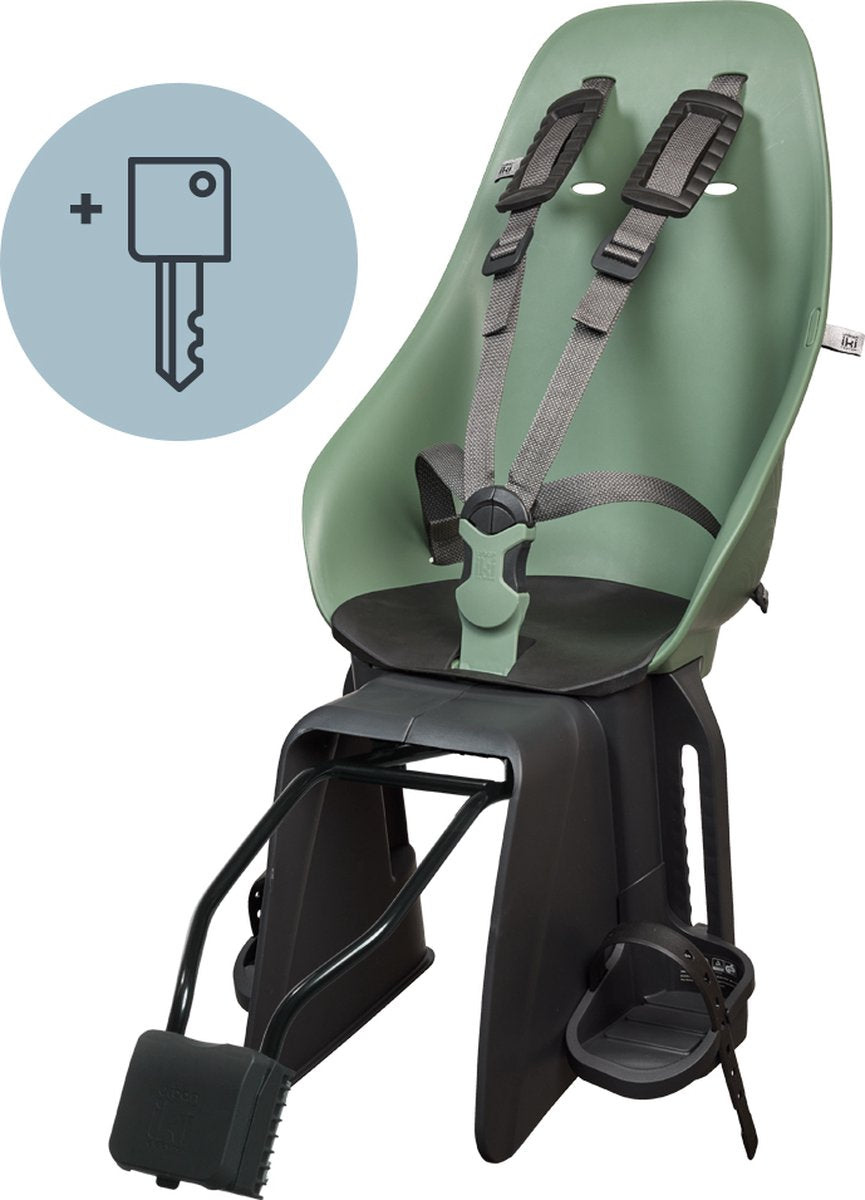 Urban iki fietsstoeltje achter ta–ke framemontage - icho green bincho black
