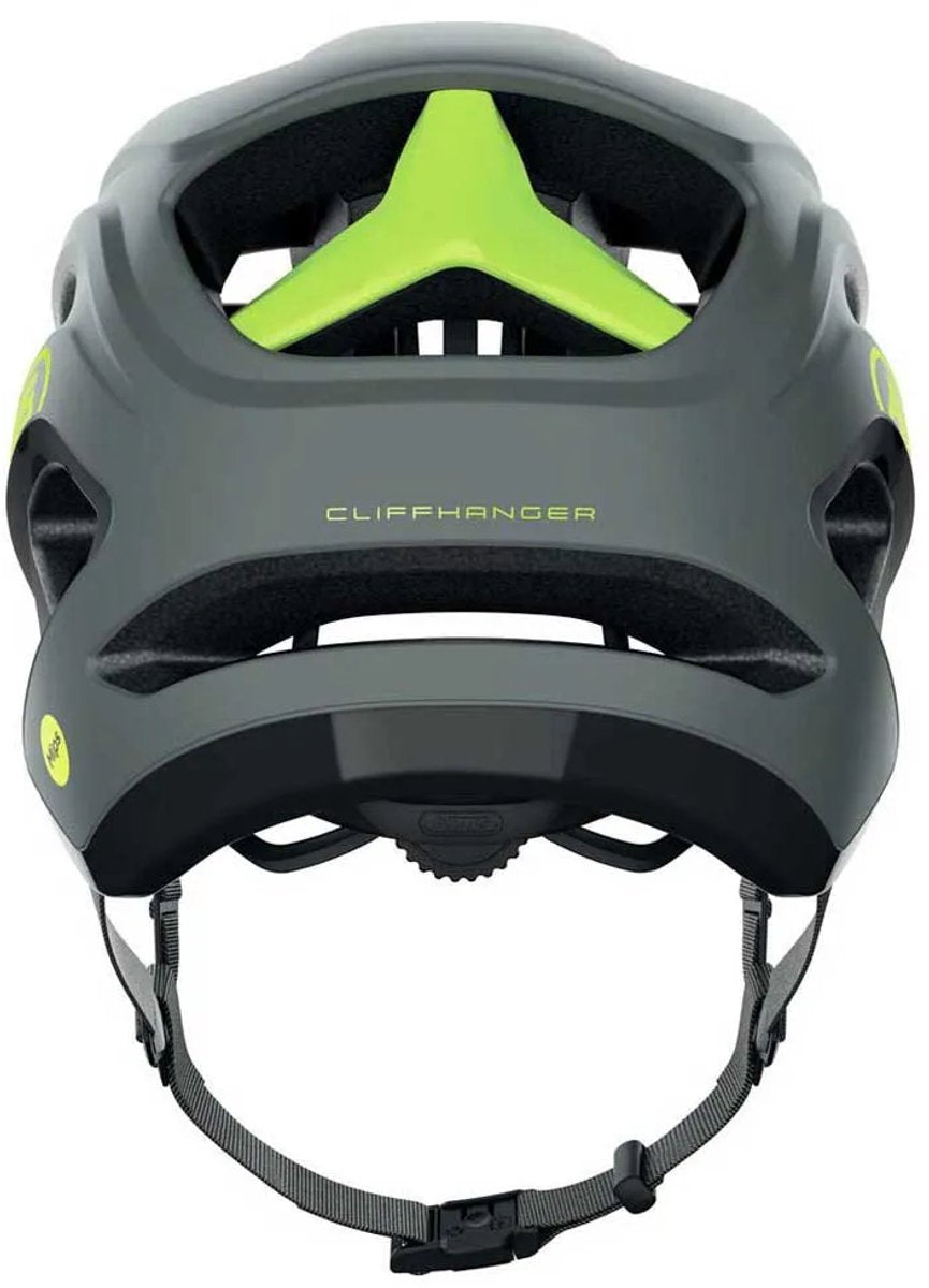 Abus fietshelm cliffhanger mips concrete grey l - 57-61 cm - grijs - geschikt voor gebruik op mountainbikes - 390 g