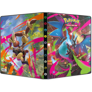 Pokémon pokã©mon mega evolution - phantasmal flames 9-pocket portfolio - zuur- en pvc-vrij