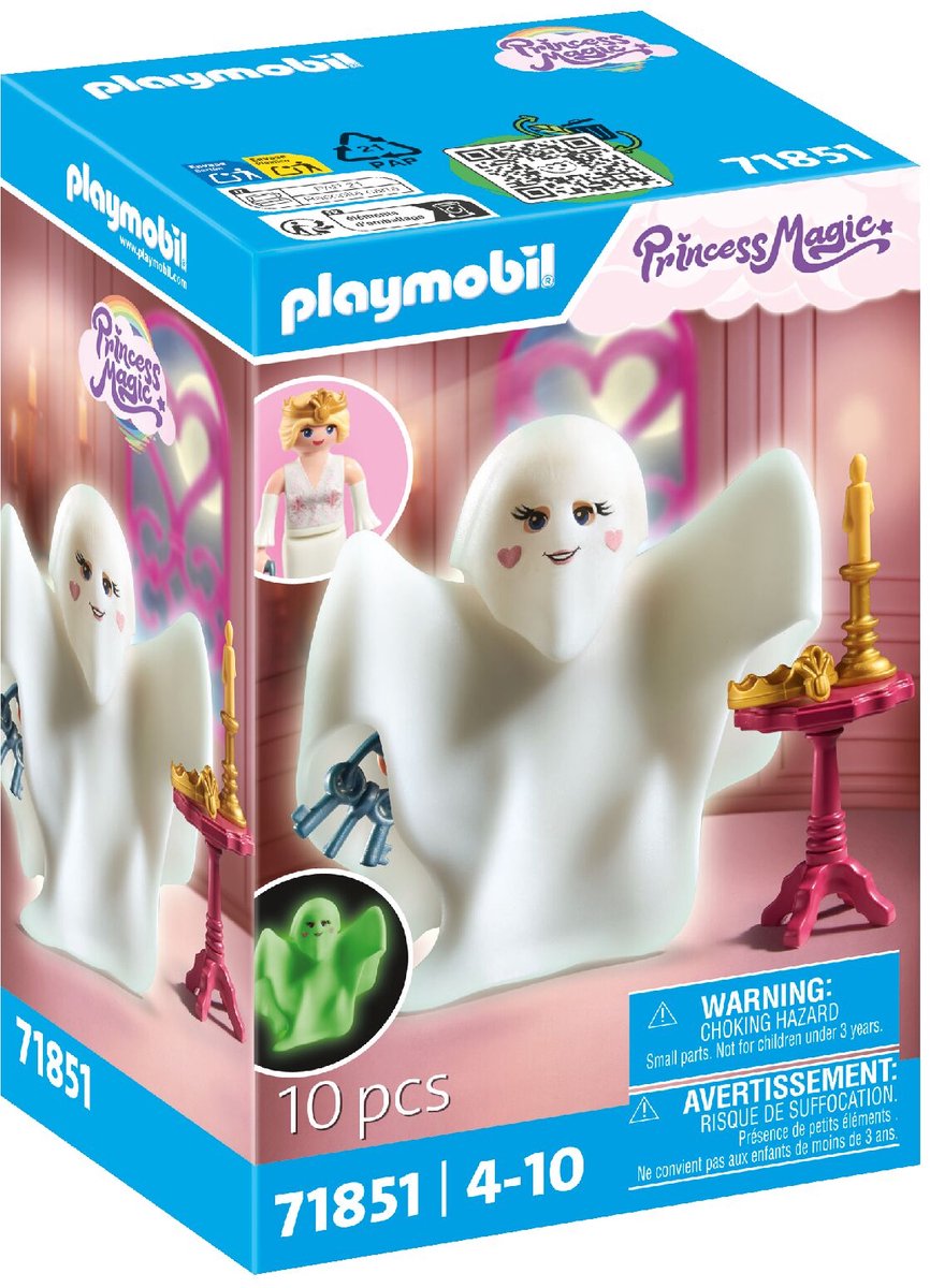 Playmobil princess magic spookkostuum voor prinses 71851
