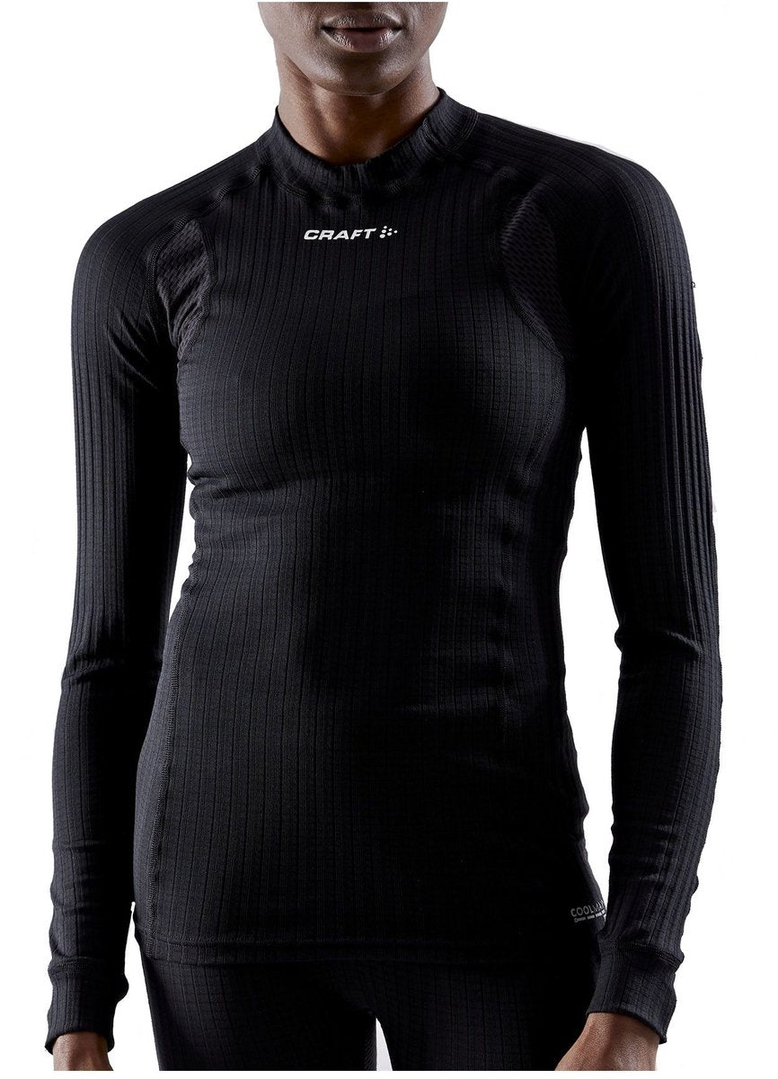 Craft active extreme x cn ls w dames thermoshirt - zwart