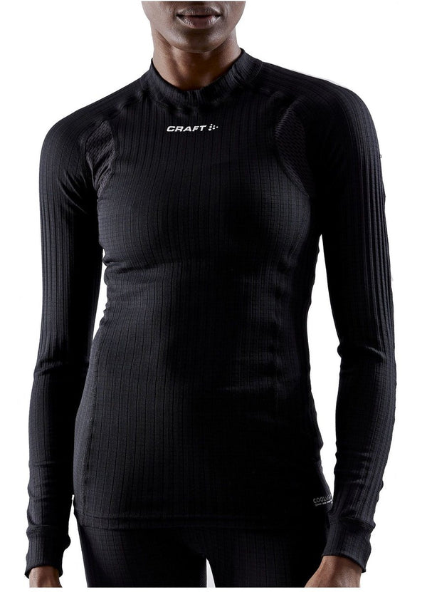 Craft active extreme x cn ls w dames thermoshirt - zwart l