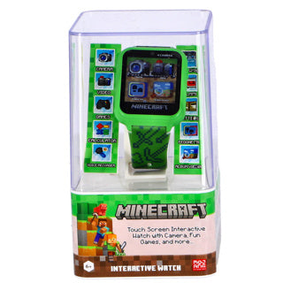 Accutime minecraft interactief horloge groen