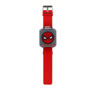 Spiderman speel en leer horloge rood zwart