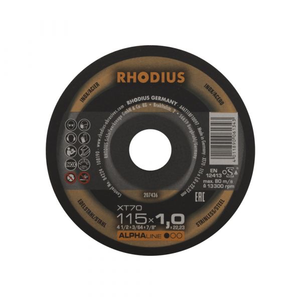 Disque à tronçonner 115x1 10 en boîte