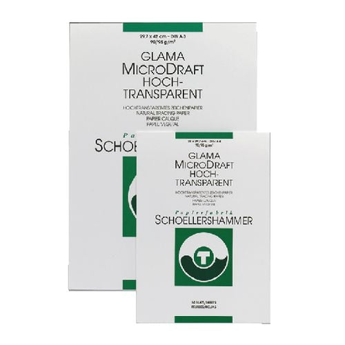 Tekenpapier schoellershammer glama basic 893 50 vel
