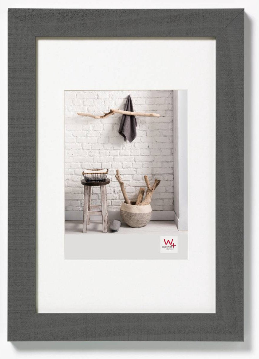 Walther home - houten lijst - fotoformaat 10x15 cm - grijs