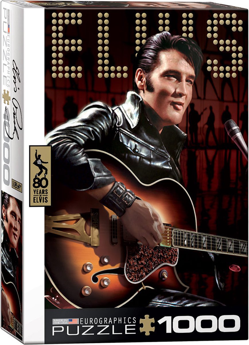 Eurographics - elvis presley comeback special - 1000 stukjes 68×48cm (b×h) - legpuzzel