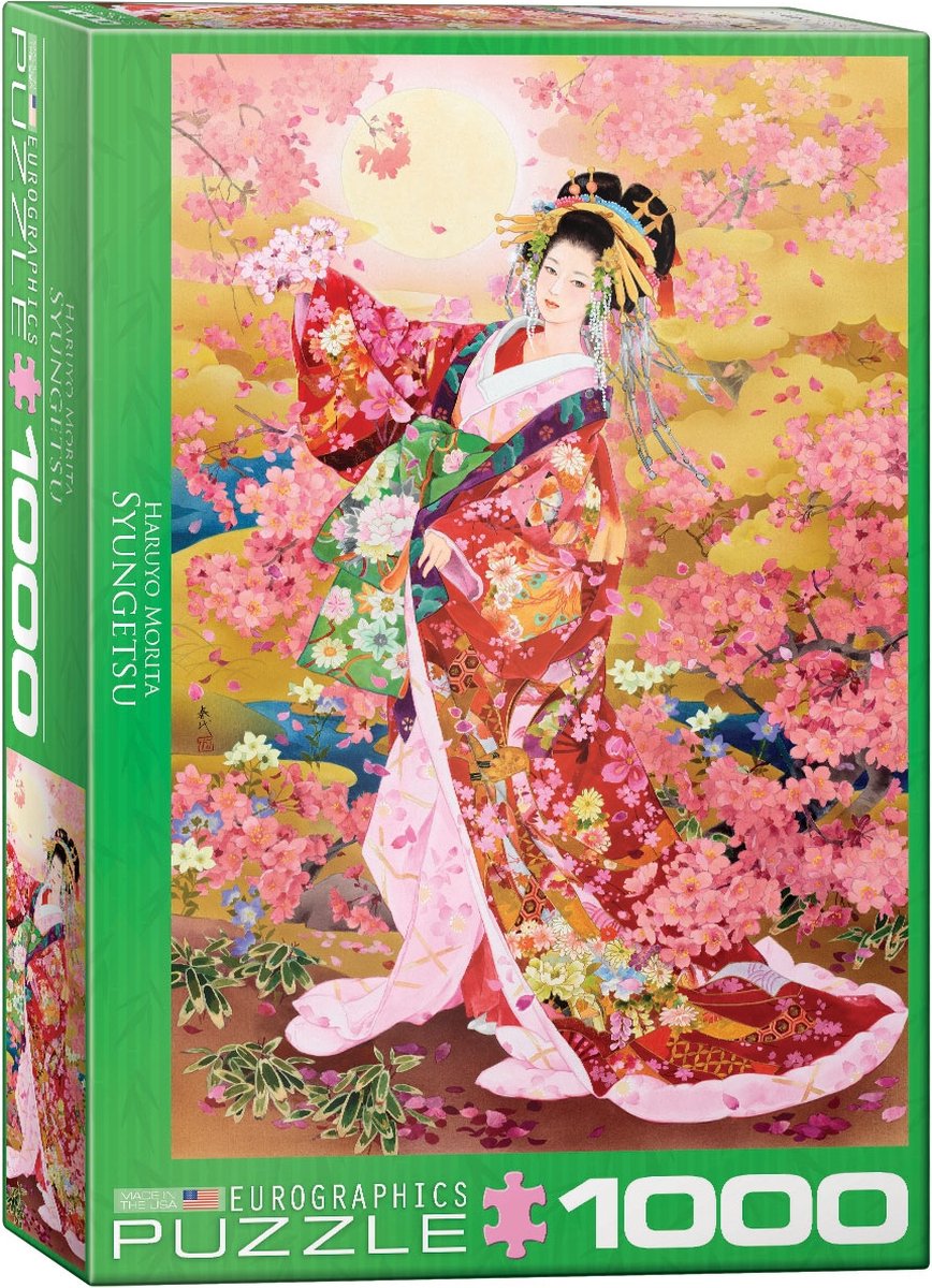 Eurographics - syungetsu - haruyo morita - 1000 stukjes 48×68cm (b×h) - legpuzzel