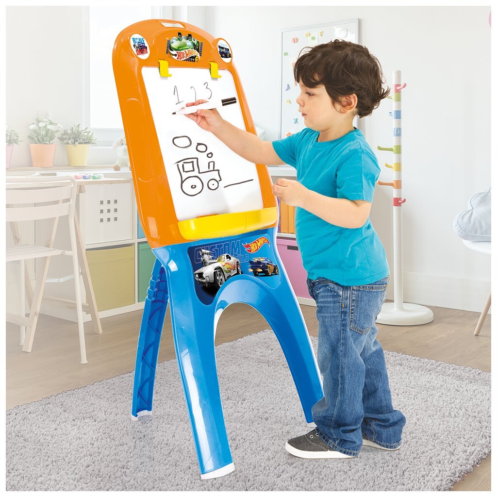 Dolu hot wheels tekenbord blauw oranje