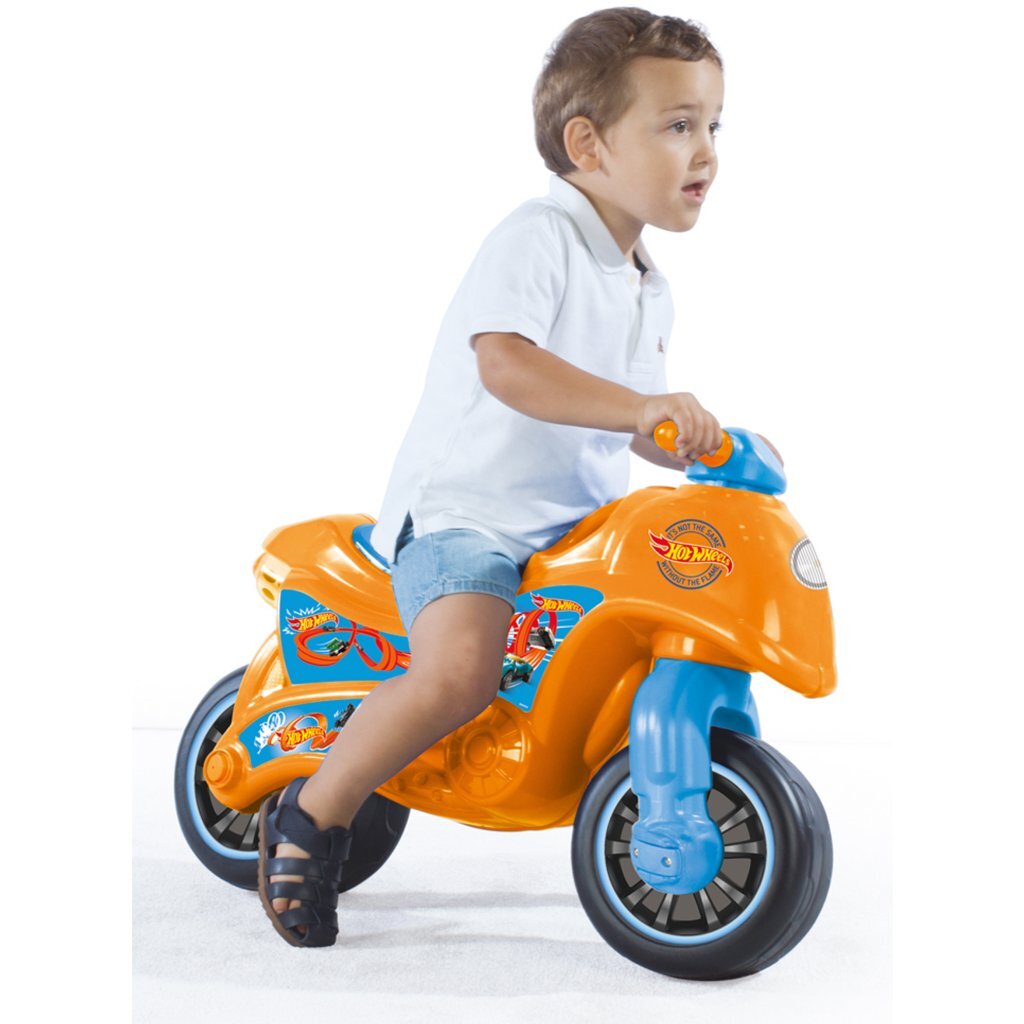 Dolu hotwheels loopmotor blauw oranje
