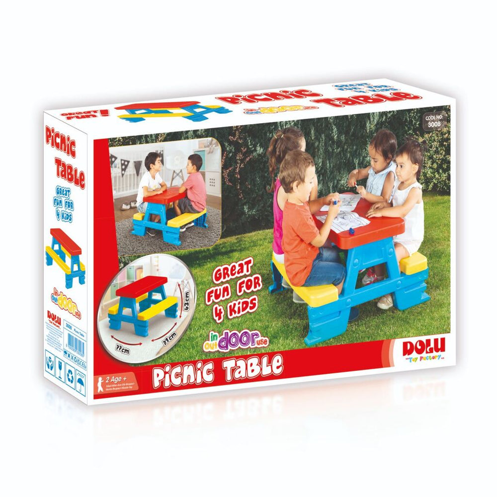 Dolu picknicktafel 43x77x71 cm