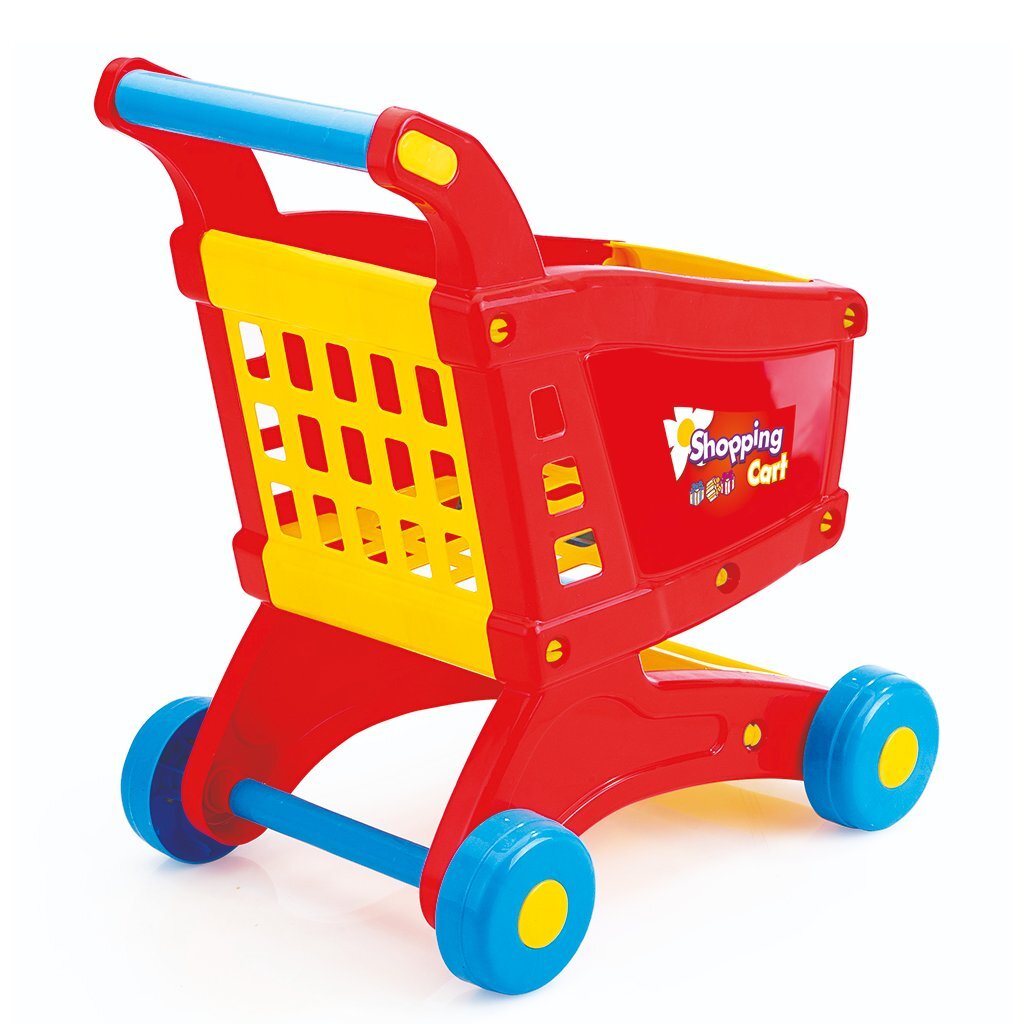 Dolu winkelwagen 50x31x43 cm rood geel blauw