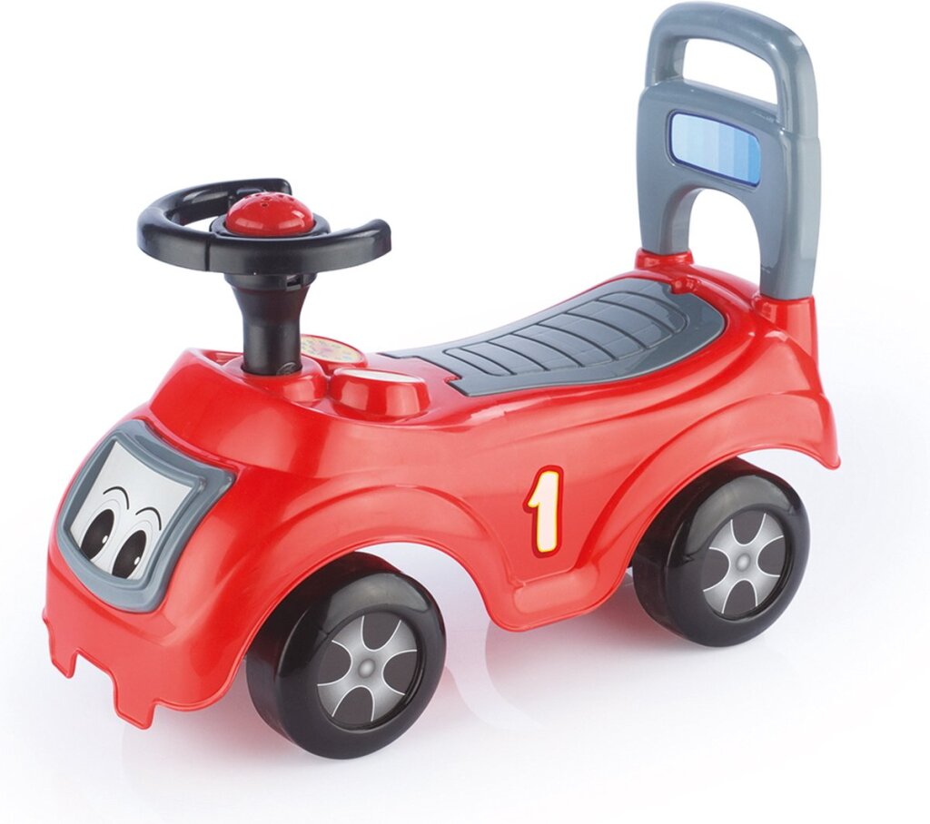Dolu zitrit rood zwart loopauto