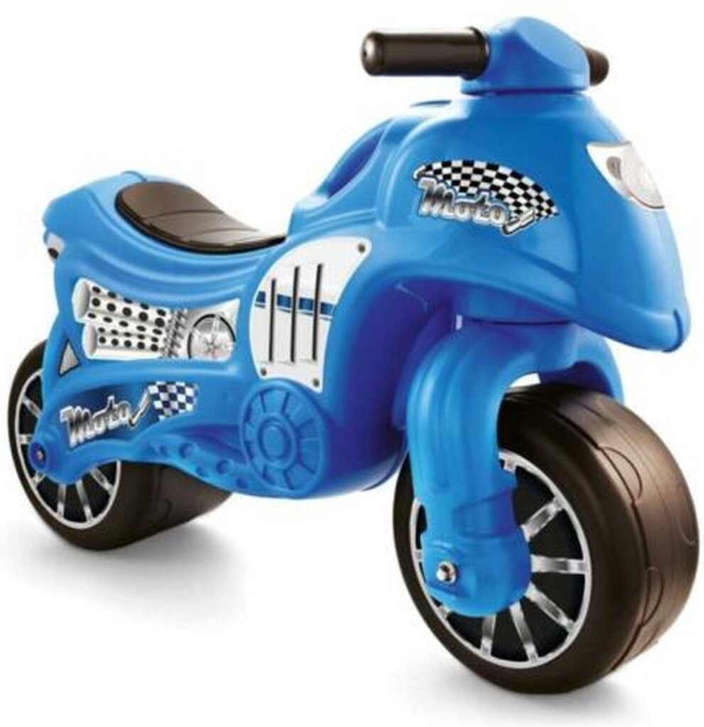 Dolu mijn eerste blauwe loopmotor