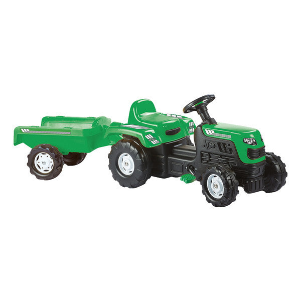 Dolu tractor ranchero met aanhanger groen
